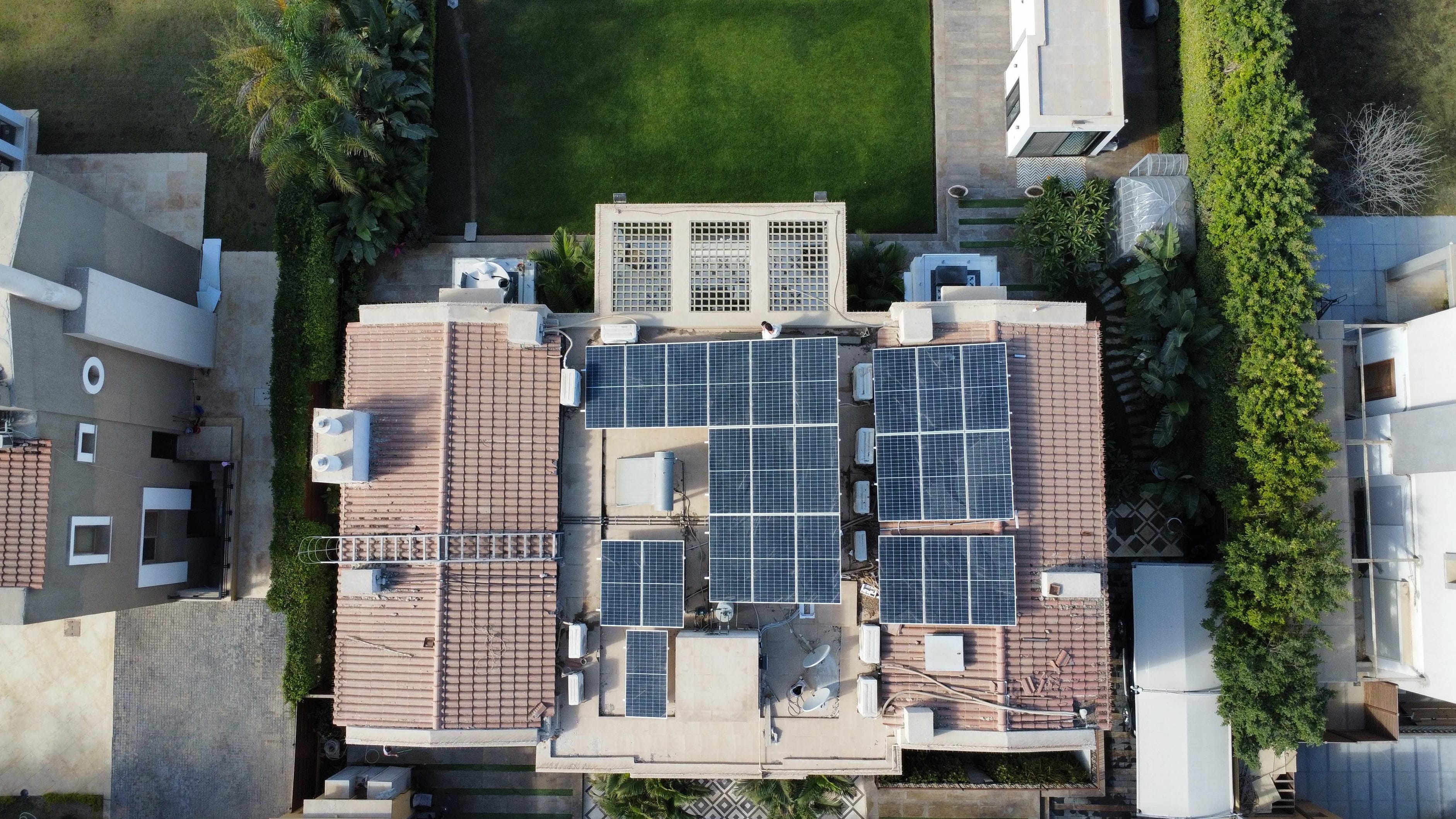13kW grid-tied solar installation in Sheikh Zayed, Egypt by Bolt Energy