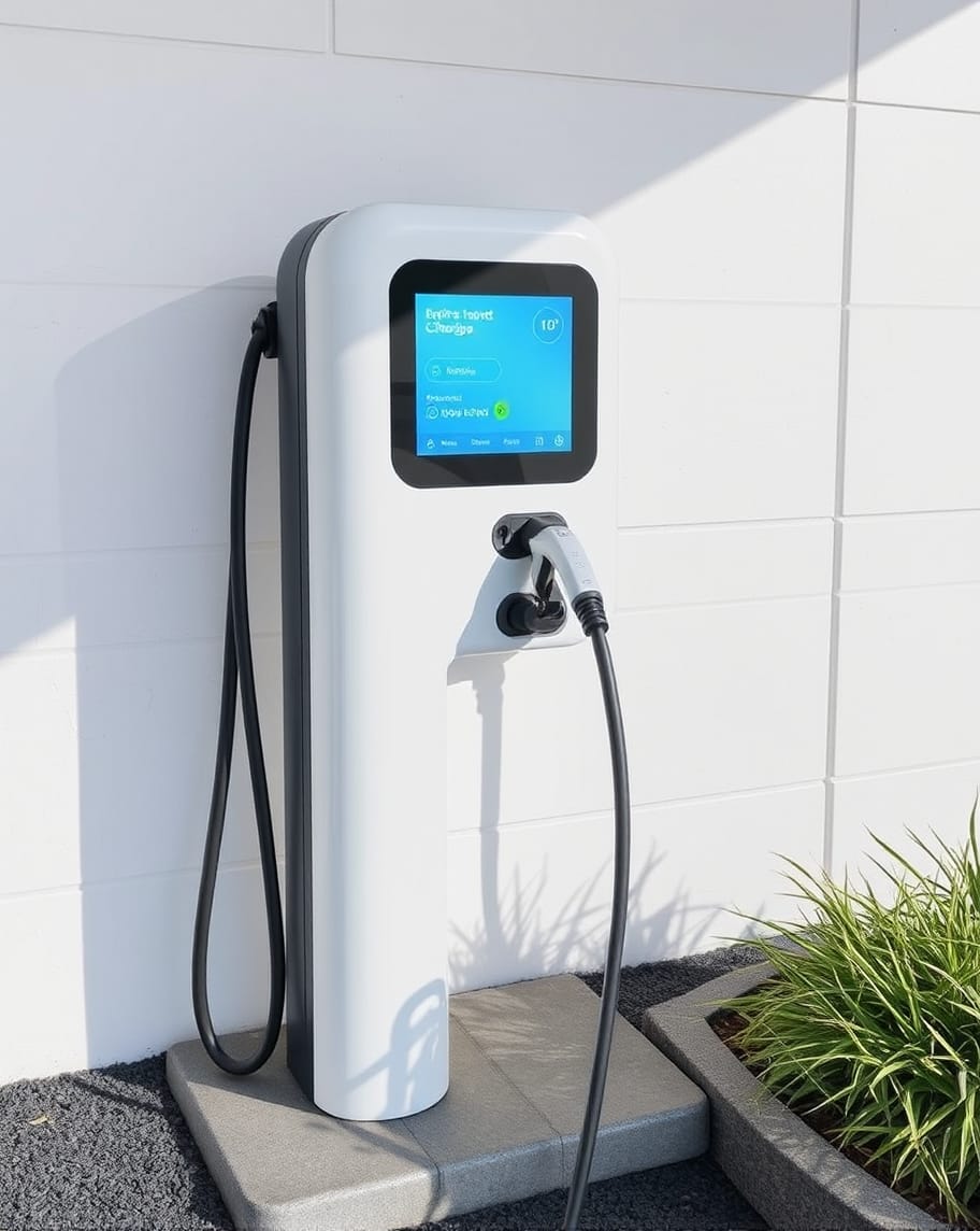 Electric vehicle charging station for home and business in Egypt
