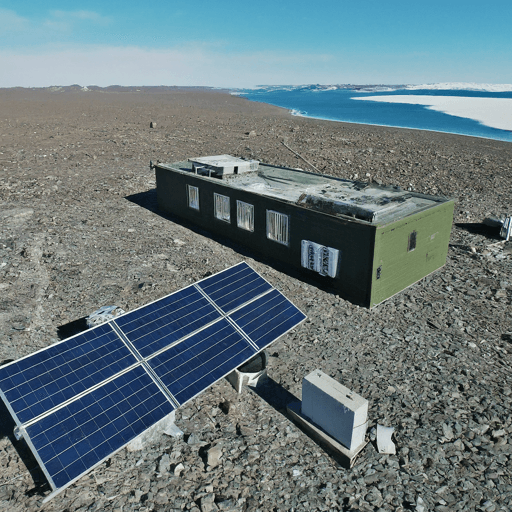 Off-grid solar system with battery backup in Egypt