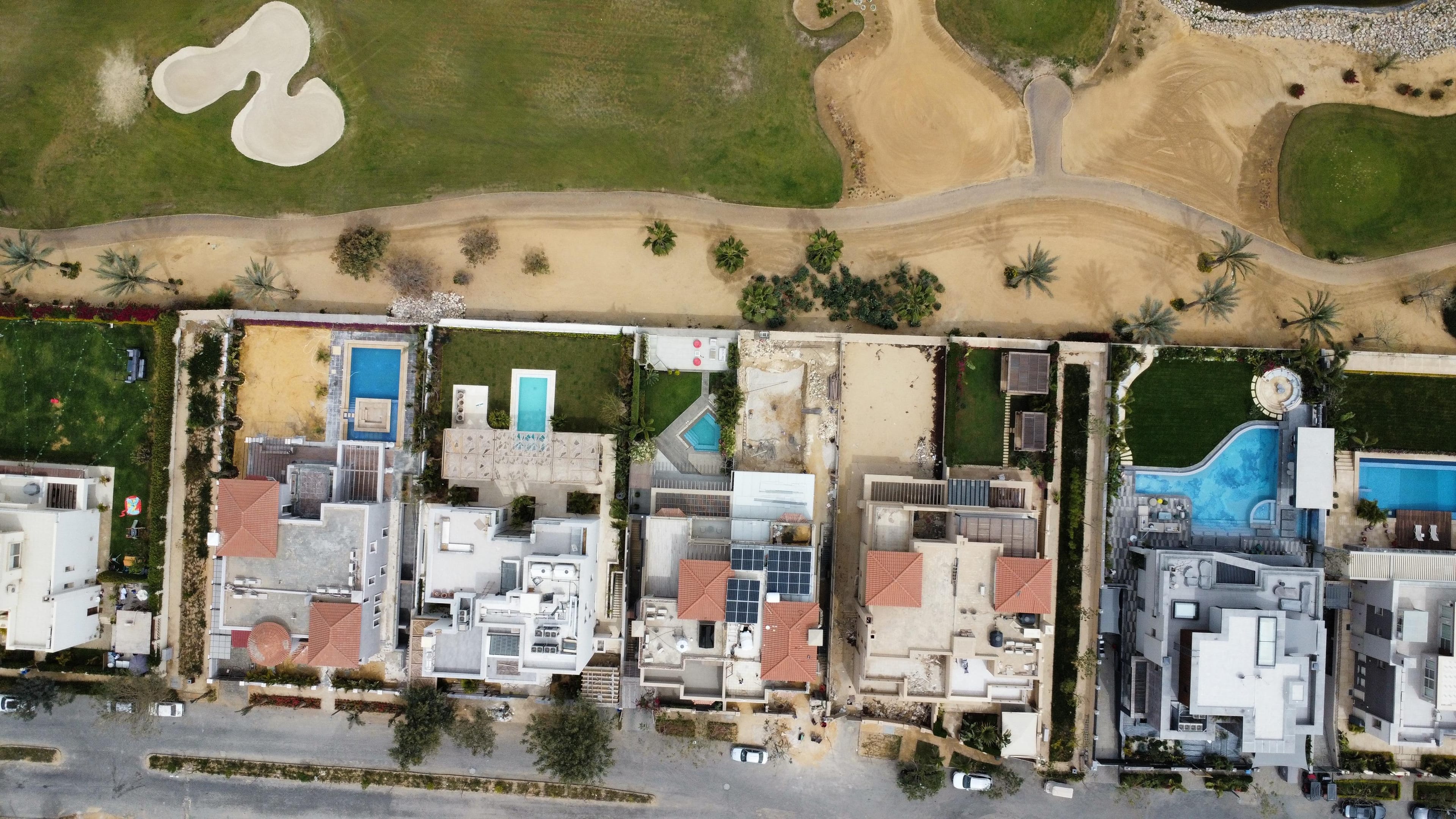 9.5kW grid-tied solar installation in Sheikh Zayed, Egypt